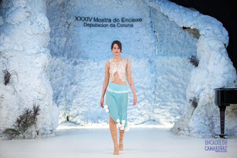 Acqua Vitae, the first letter: look on the runway of the XXXIV Mostra do Encaixe de Camariñas.