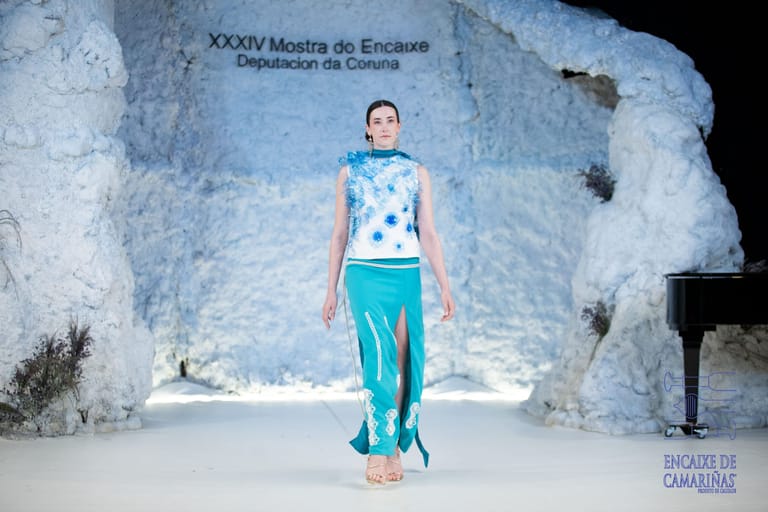 Acqua Vitae, the first letter: look on the runway of the XXXIV Mostra do Encaixe de Camariñas.