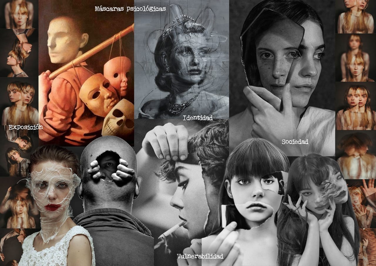Creative interpretation mood plate for II Acto.